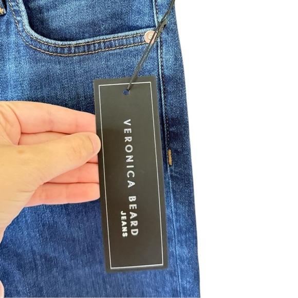 Veronica Beard NEW Kate Skinny Jeans in Mineral Blue - Picture 7 of 7
